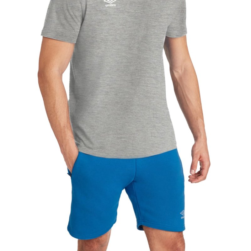 Umbro Mens Club Leisure T-shirt In Grey