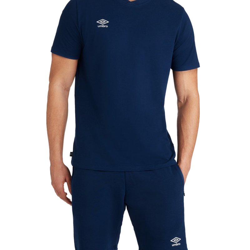 Umbro Mens Club Leisure T-shirt In Blue