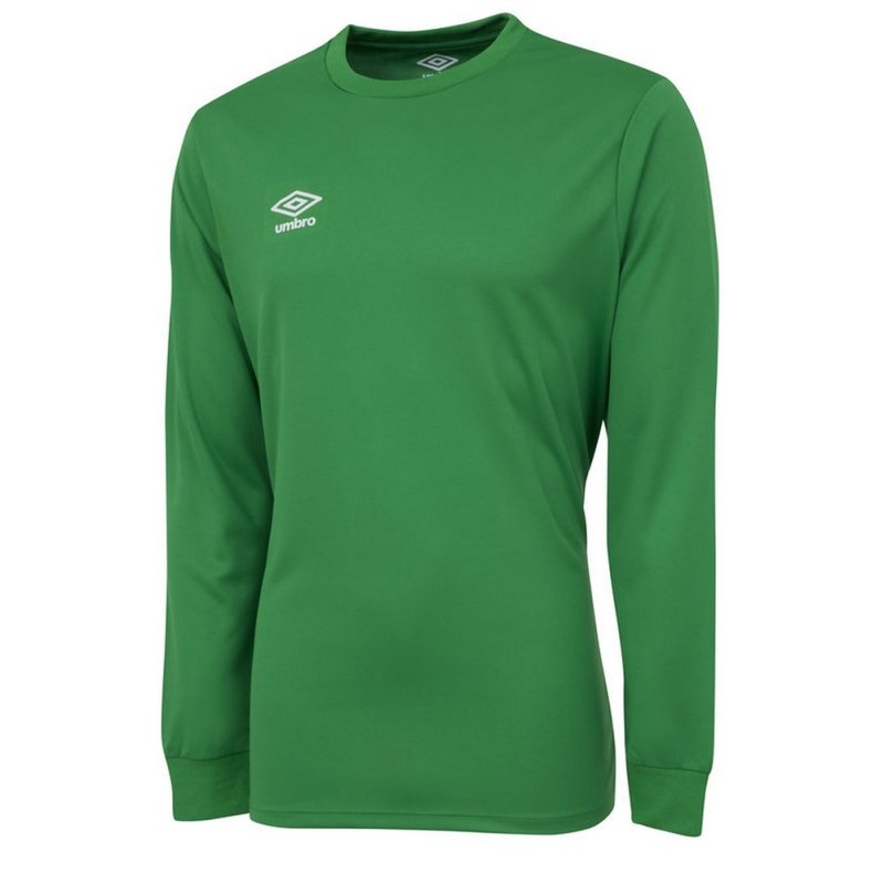 Umbro Mens Club Long-sleeved Jersey In Green