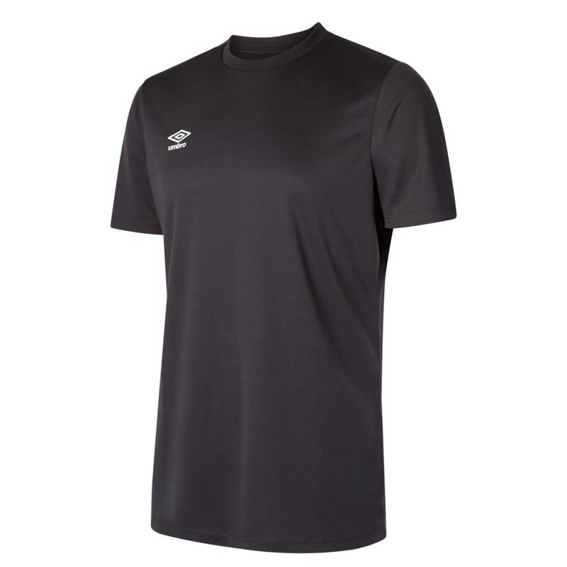 Umbro Mens Club Short-sleeved Jersey In Black