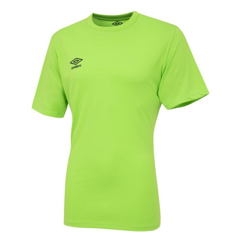 Umbro Mens Club Short-sleeved Jersey In Green