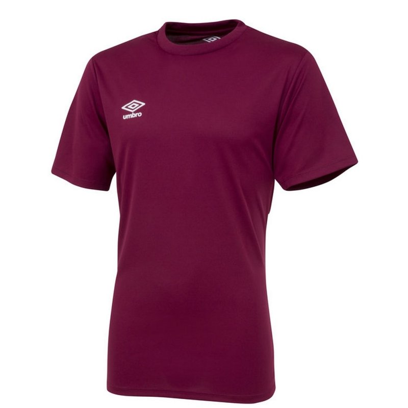 Umbro Mens Club Short-sleeved Jersey In Red