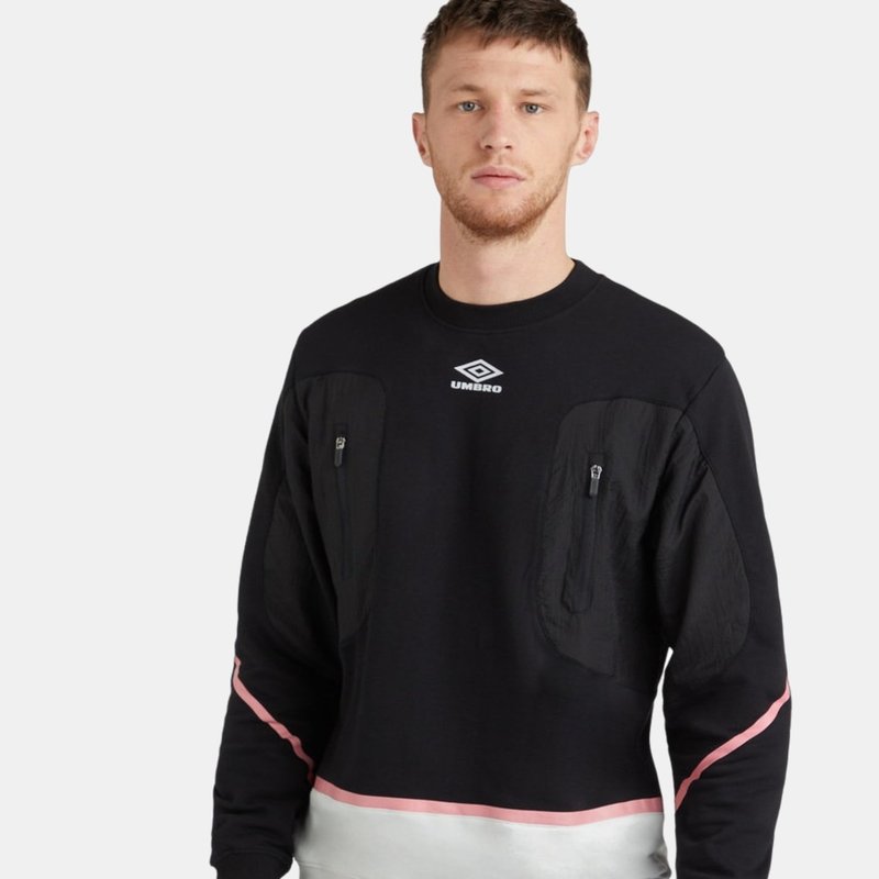 Umbro Mens Elite Tech Sweatshirt In Black