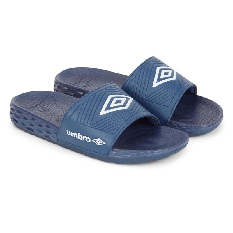 Umbro Mens Equipe Recovery Sliders In Blue