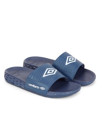 Umbro Mens Equipe Recovery Sliders - Navy/White product