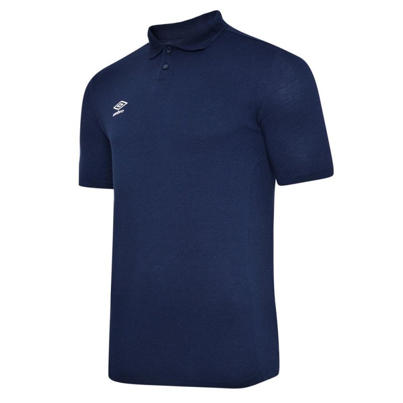 Umbro Mens Essential Polo Shirt In Blue