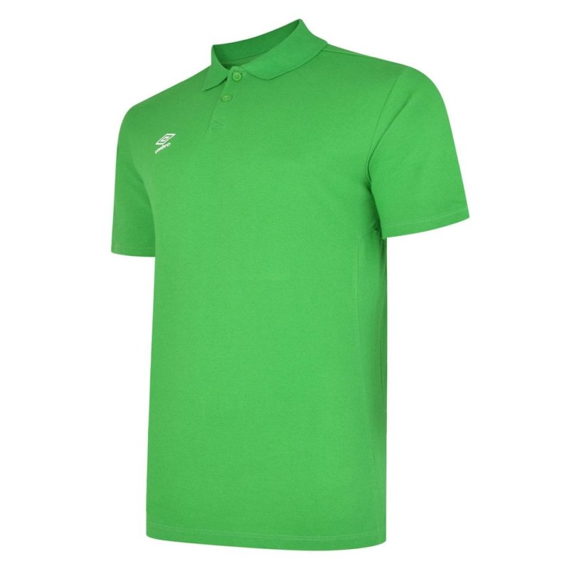 Umbro Mens Essential Polo Shirt In Green