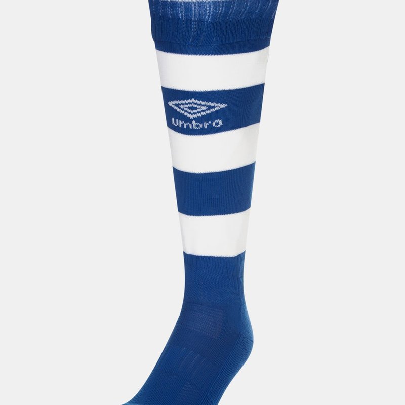 Umbro Mens Hoop Stripe Socks In Blue