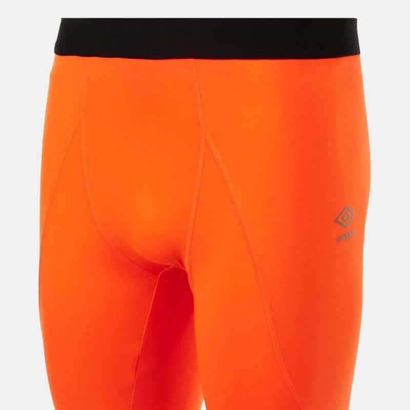 Umbro Mens Player Elite Power Shorts In Orange