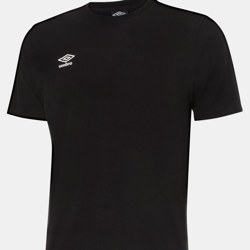 Umbro Mens Pro Taped T-shirt In Black