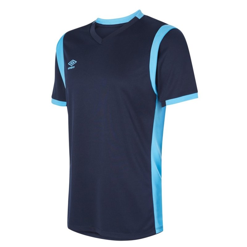 Umbro Mens Spartan Short-sleeved Jersey In Blue