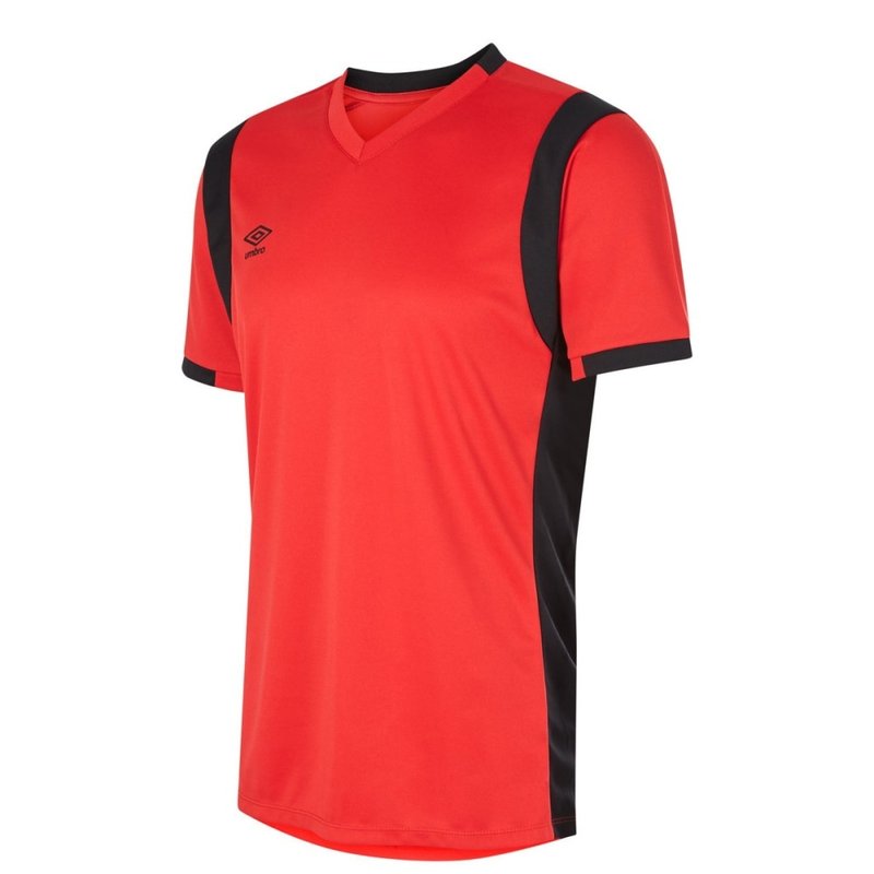 Umbro Mens Spartan Short-sleeved Jersey In Red