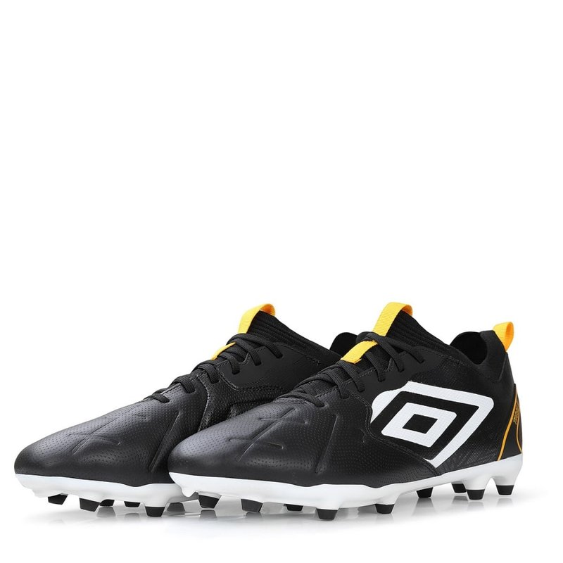 Umbro Mens Tocco 2 Premier Firm Ground Boots In Black