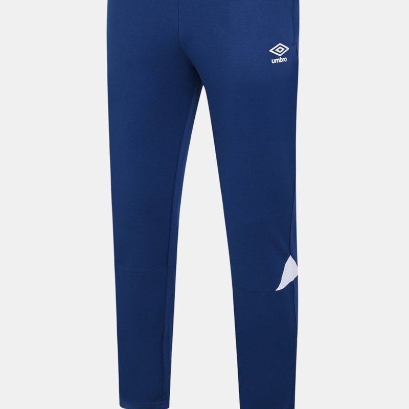 Umbro Mens Total Tapered Training Sweatpants In Blue