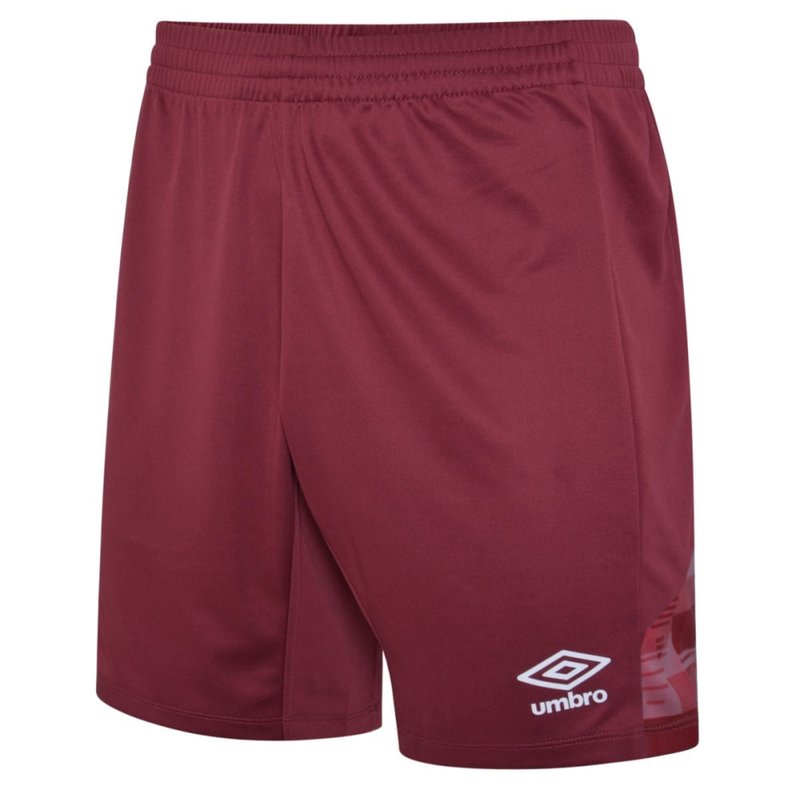 Umbro Mens Vier Shorts In Red