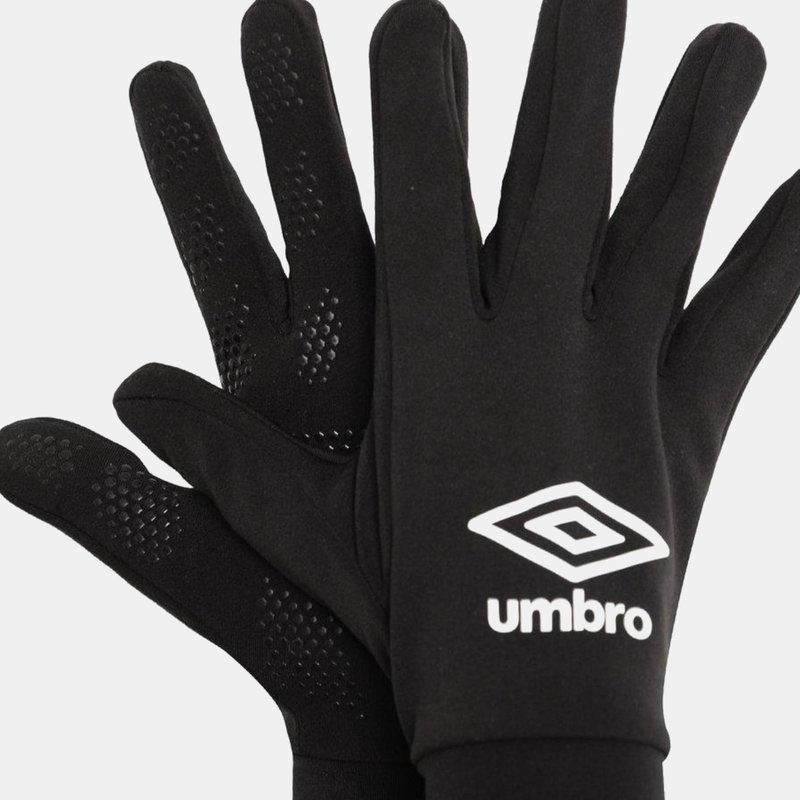 Umbro Unisex Adult Technical Winter Gloves In Black