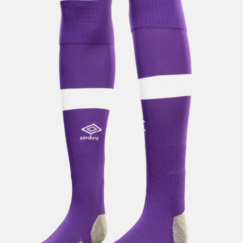 Umbro Vfl Osnabruck Mens 22/23 Home Socks In Purple