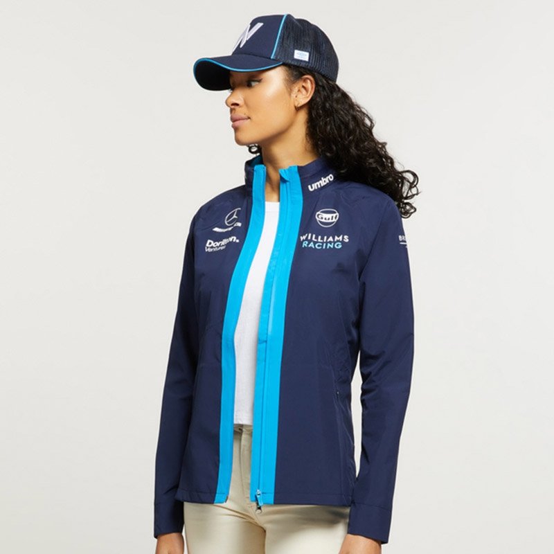 Umbro Womens/ladies 23 Williams Racing Performance Jacket In Blue