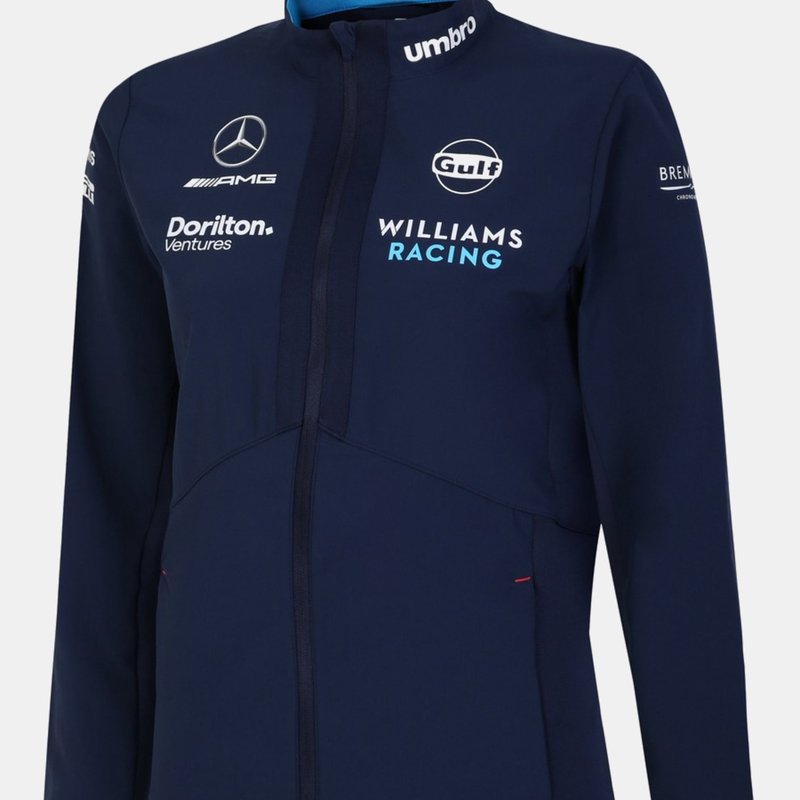 Umbro Womens/ladies ´23 Williams Racing Performance Sport Jacket In Blue