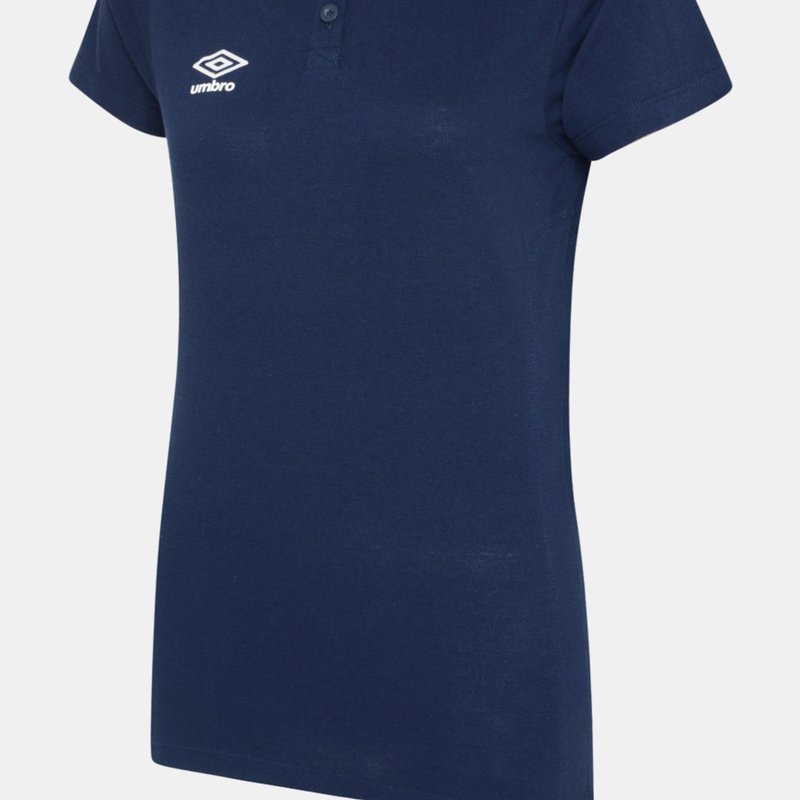 Umbro Womens/ladies Club Essential Polo Shirt In Blue