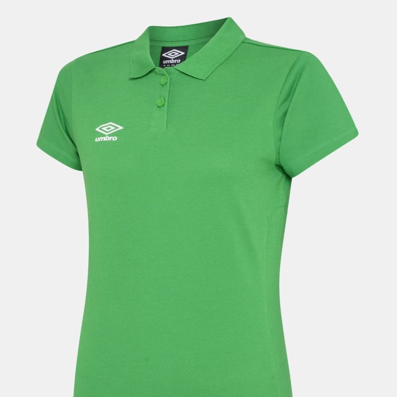 Umbro Womens/ladies Club Essential Polo Shirt In Green