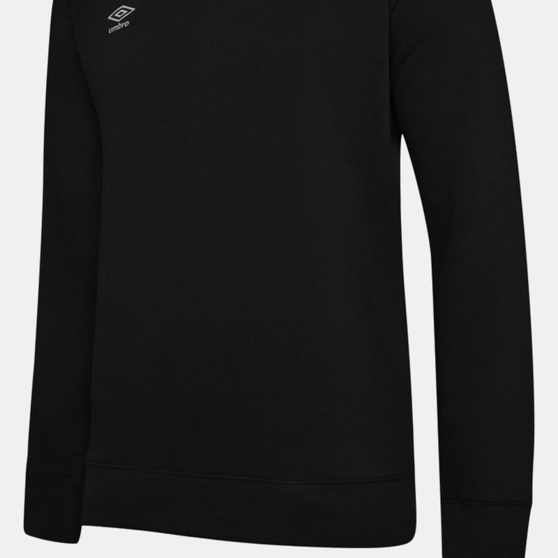 Umbro Womens/ladies Club Leisure Sweatshirt In Black