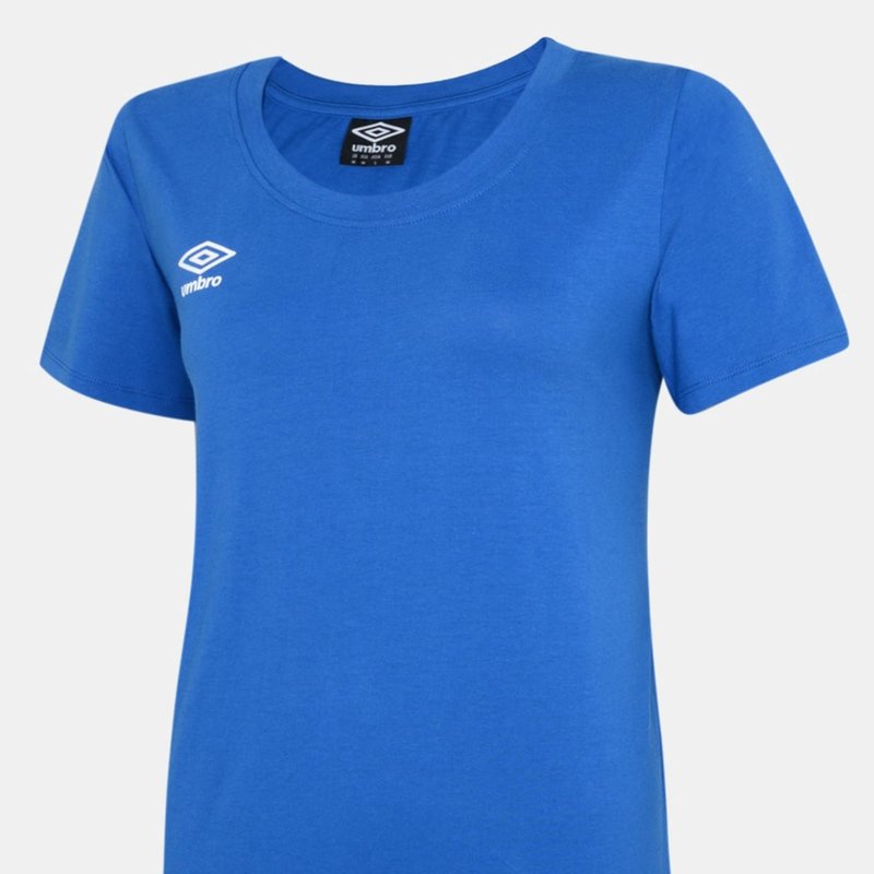 Umbro Womens/ladies Club Leisure T-shirt In Blue
