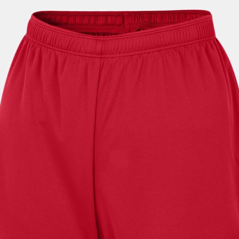Umbro Womens/ladies Club Logo Shorts In Red