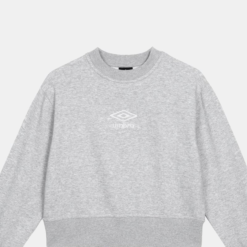Umbro Womens/ladies Core Boxy Sweatshirt In Grey