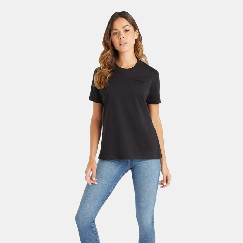 Umbro Womens/ladies Core Classic T-shirt In Black