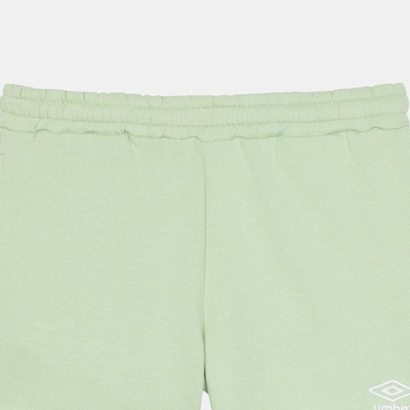 Umbro Womens/ladies Core Sweat Shorts In Green