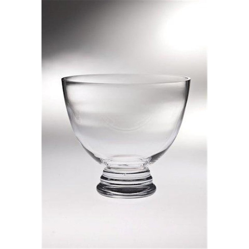 Unbeatablesale T-760-8 Classic Clear 8.5 In. High Quality Glass Footed Bowl In Transparent