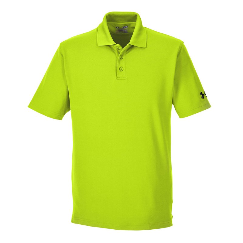Under Armour Men's Heat Gear Polo In Yellow
