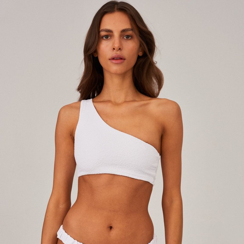 Undress Code Girlish Charm Bikini Bottom In White