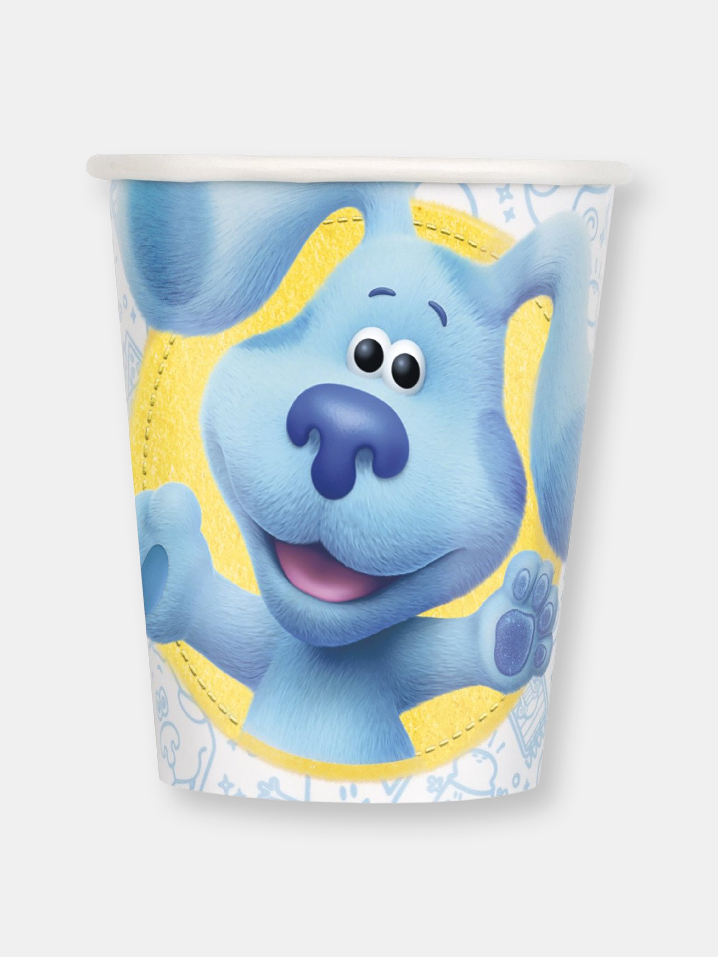 KIMMYSHOP UNIQUE BLUE'S CLUES 9OZ PAPER CUPS