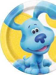 Blue's Clues Round 9 Inch Luncheon Plates - 8ct