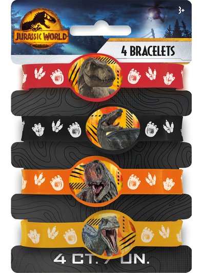 Unique Jurassic World Dominion Stretchy Bracelets [4 per Pack] product