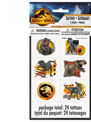 Jurassic World Dominion Temporary Tattoo Sheets [4 per Pack]