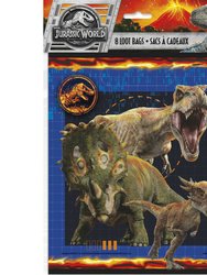Jurassic World Plastic Loot Bags 8 Per Pack]