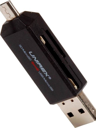 Unirex 4 In 1 USB/ Micro USB Reader product