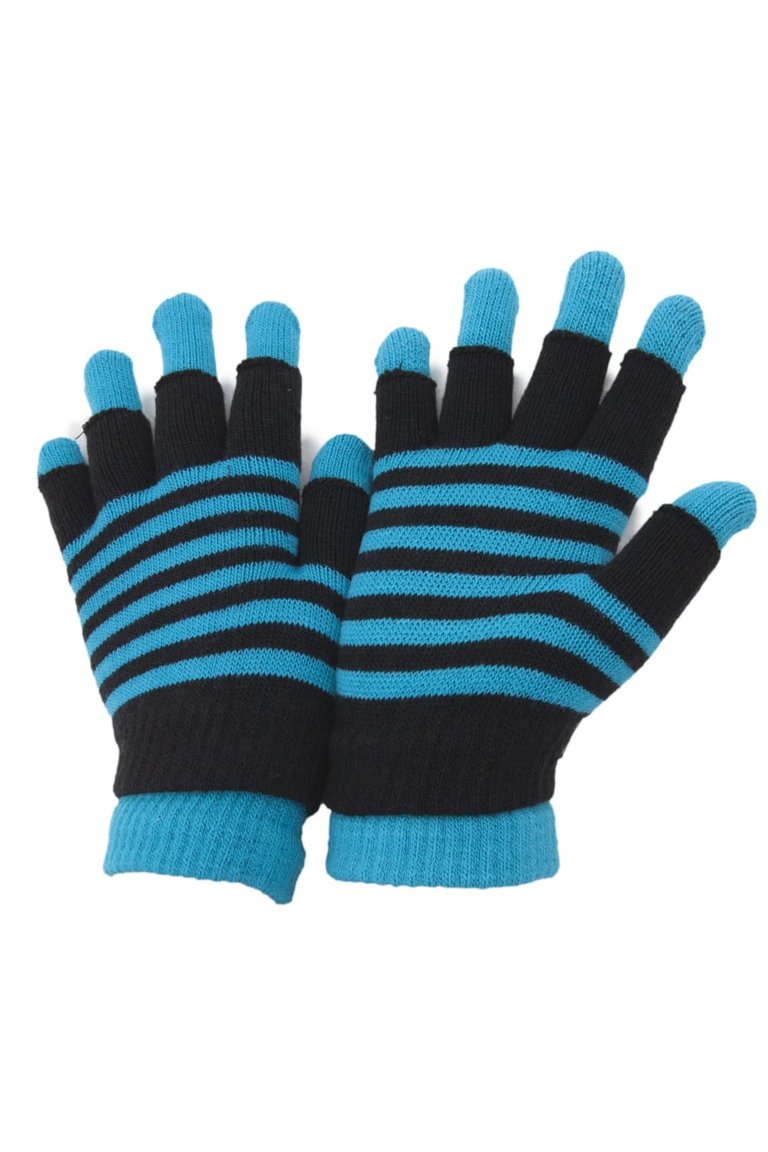 Multi Colour High Quality Ladies Women Half Finger Magic Thermal Gloves 