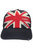 Mens Union Jack London England Embroidered Baseball Cap (Navy/Red) - Navy/Red