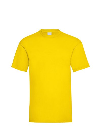 Universal Textiles Mens Value Short Sleeve Casual T-Shirt (Bright Yellow) product