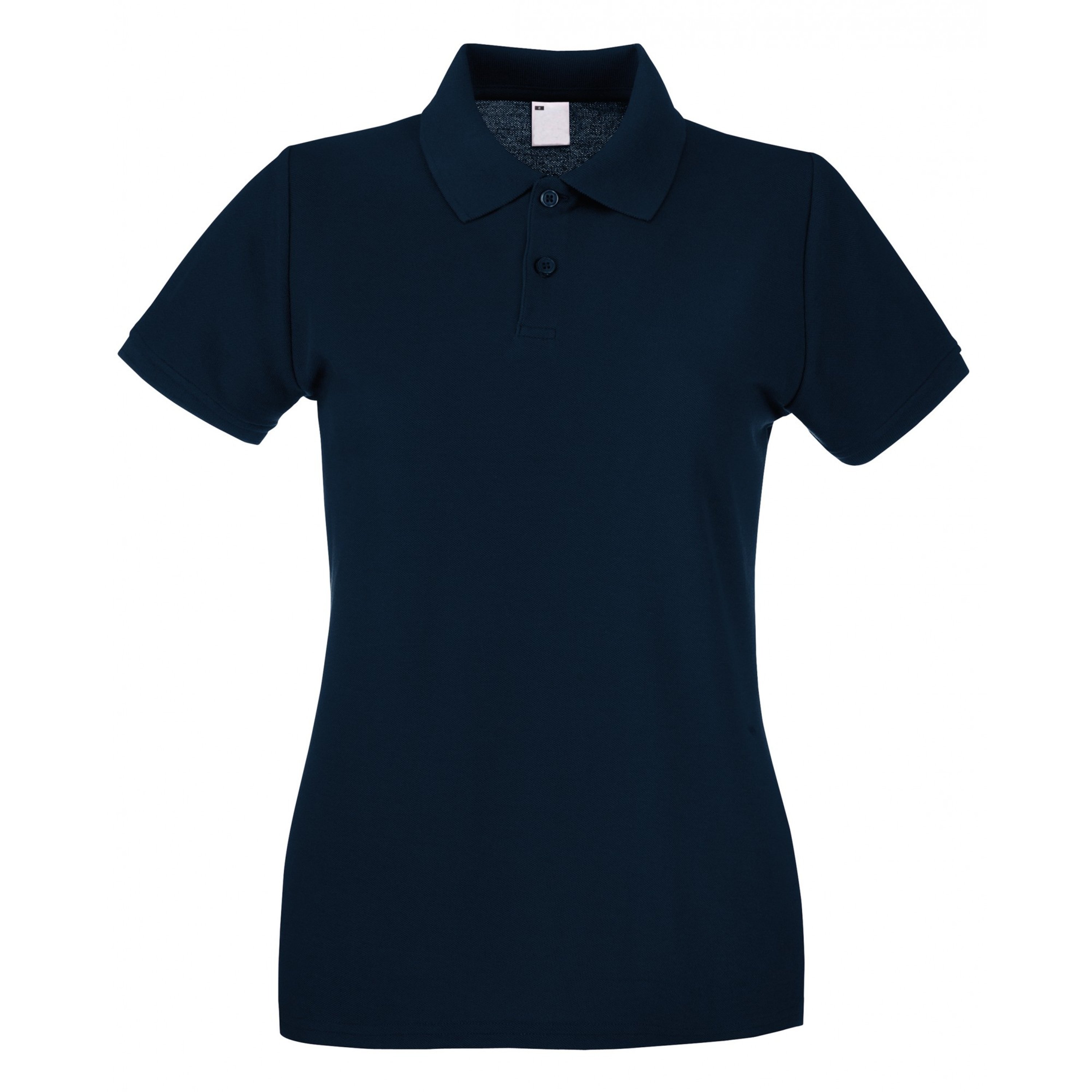 UNIVERSAL TEXTILES UNIVERSAL TEXTILES WOMENS/LADIES FITTED SHORT SLEEVE CASUAL POLO SHIRT
