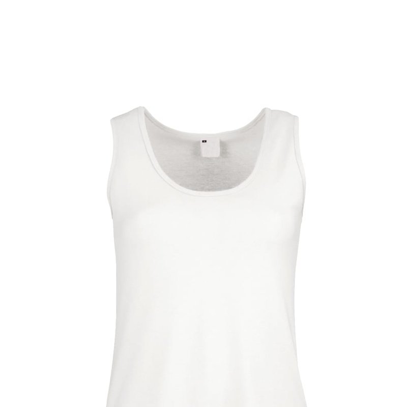 Universal Textiles Womens/ladies Value Fitted Tank Top In White