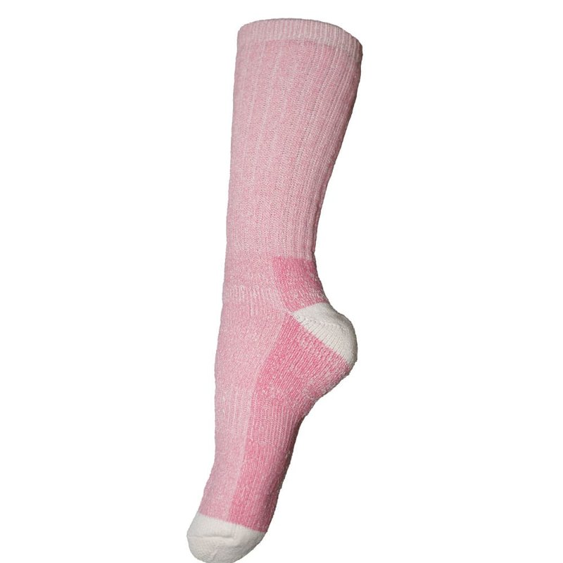 Universal Textiles Womens/ladies Wool Rich Hiker Socks (pink)