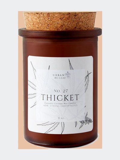 Urban Re-Leaf #27 Thicket Cannabis Coconut Wax Candle product