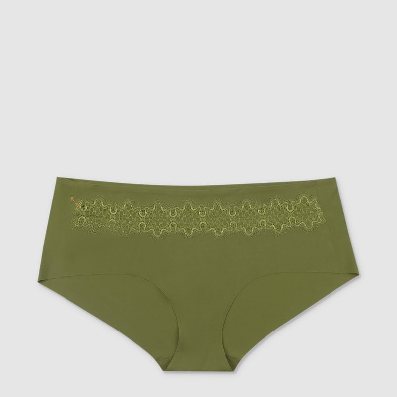 Uwila Warrior Happy Seams- Seamless Underwear In Terrarium Moss