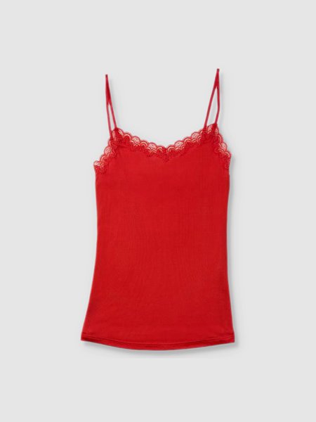 Uwila Warrior Soft Silks Camisole In Fiery Red