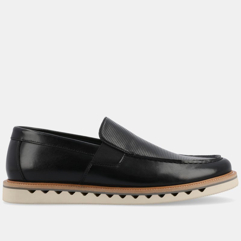 Shop Vance Co. Shoes Dallas Slip-on Loafer In Black